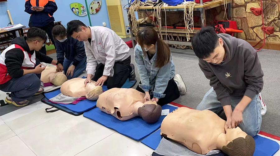 提升自救互救能力！金環(huán)電器開展初級救護員培訓學習